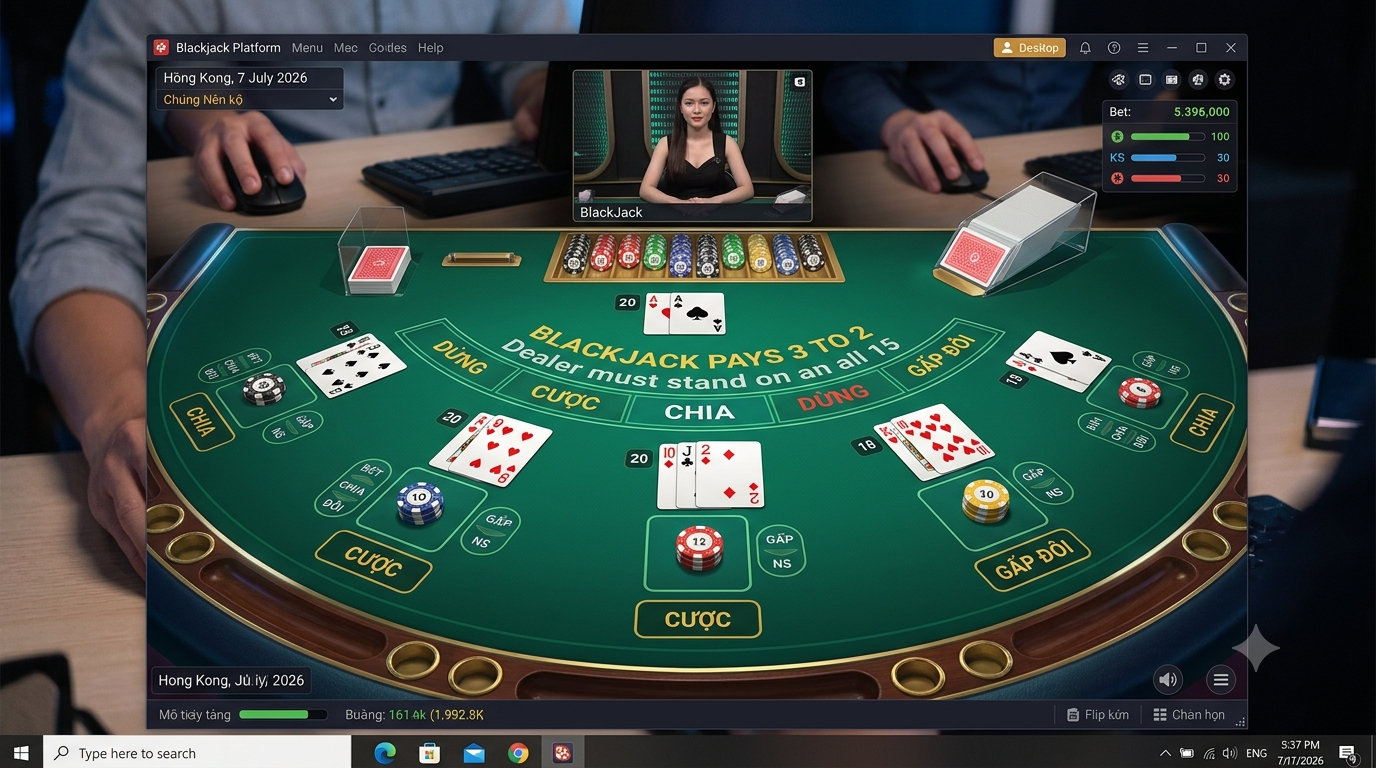 nền tảng blackjack