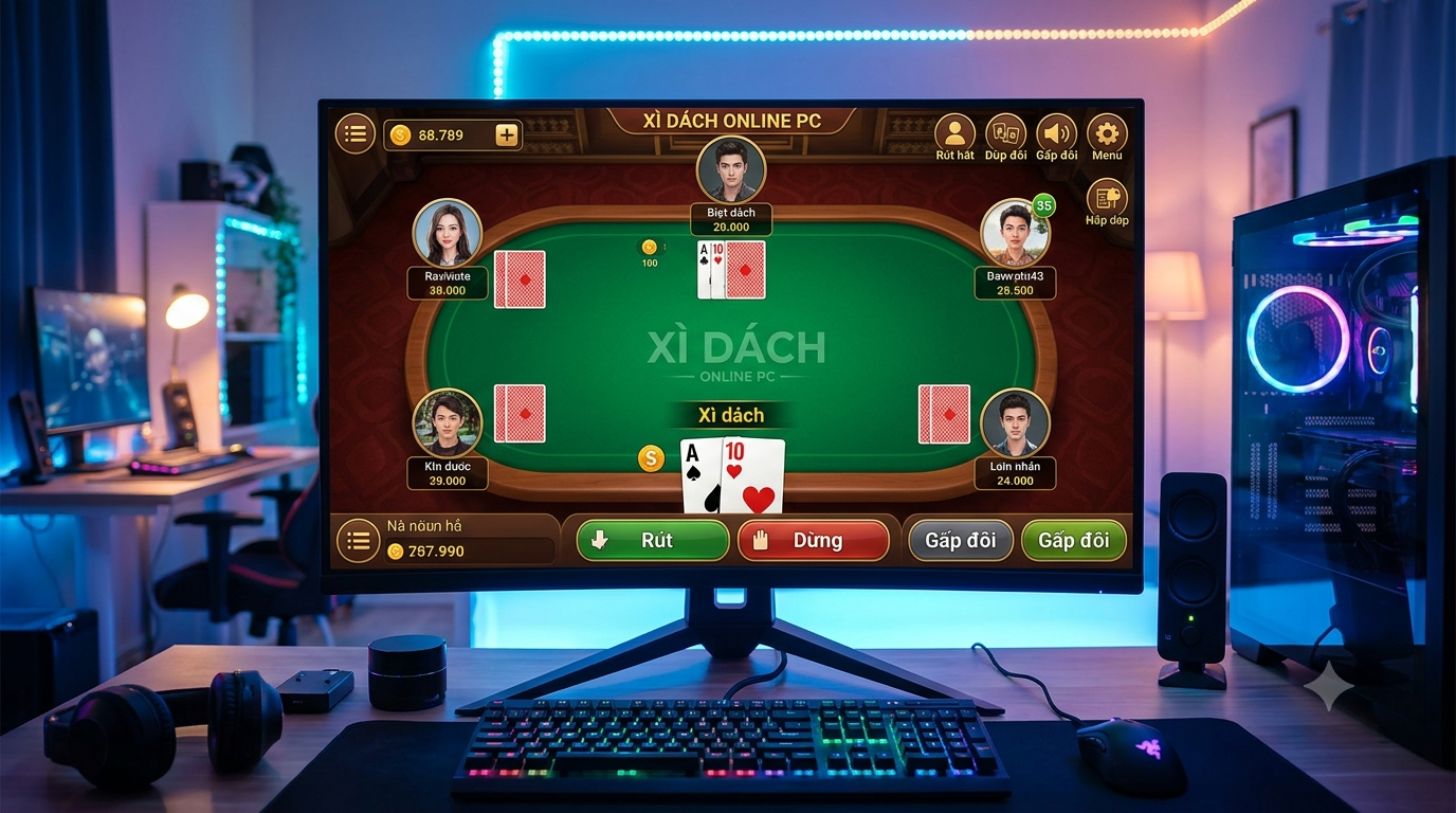 xì dách online pc