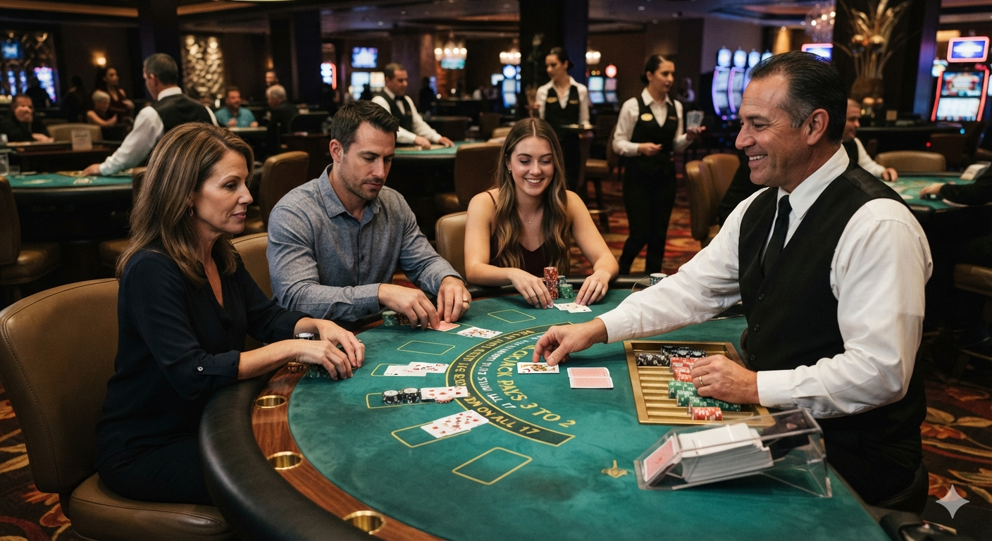cách chơi blackjack trong casino